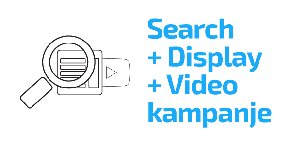 Search Display Video kampanje